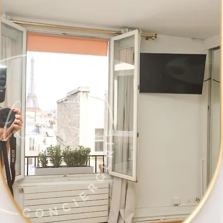 شقة Stunning With Eiffel Tower View - Champs-elysees