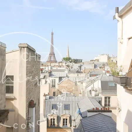 Stunning With Eiffel Tower View - Champs-elysees *